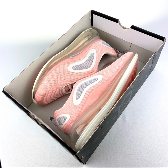 NWT Nike Air Max 720 Bleached Coral Summit White - Picture 8 of 9